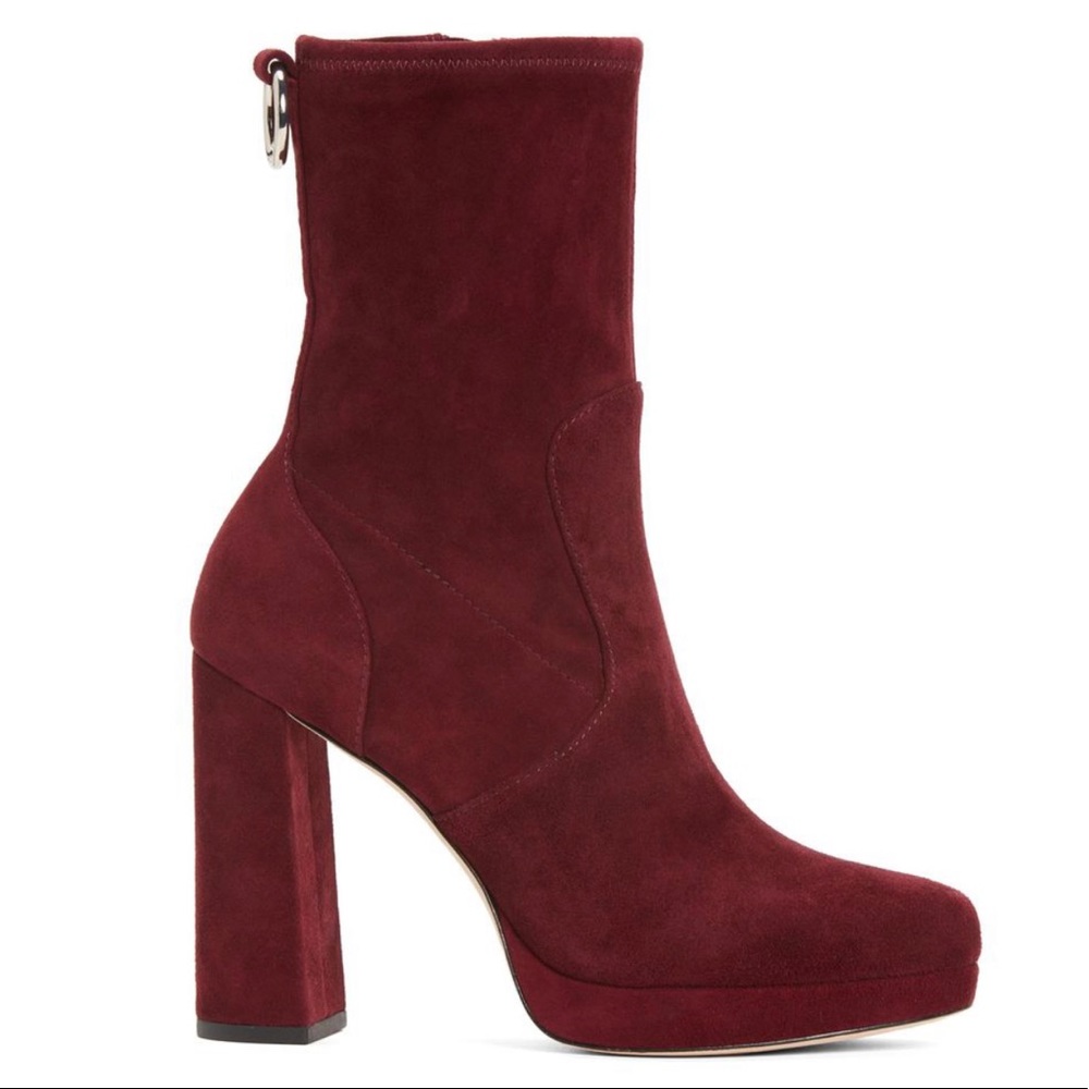🖤NWOT Paige Jackie Suede Platform Booties🖤
